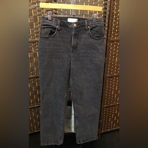 Abercrombie and Fitch faded black jeans size 29 ultra high rise